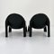 Lounge Chairs in Wagon Green by Gae Aulenti for Kartell, 1970s, Set of 2, Image 4