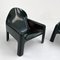 Lounge Chairs in Wagon Green by Gae Aulenti for Kartell, 1970s, Set of 2, Image 6