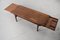 Vintage Mid-Century Danish Modern Organic Teak Extendable Coffee Table With Drawer, 1960s 7