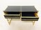 Vintage Gold Desk / Console, 1970s 4