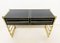 Vintage Gold Desk / Console, 1970s, Image 3