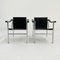 LC1 Armchairs by Le Corbusier for Cassina, 1970s, Set of 2 2