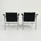 LC1 Armchairs by Le Corbusier for Cassina, 1970s, Set of 2 5
