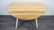 Round Drop Leaf Dining Table by Lucian Ercolani for Ercol, 1960s 3