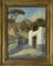 Alfredo Mahieux, Ischia, 1949, Oil on Wood, Framed 1