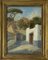 Alfredo Mahieux, Ischia, 1949, olio su legno, con cornice, Immagine 1