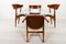 Vintage Danish Dining Chairs in Teak by Helge Sibast, 1960s, Set of 4 10