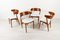 Vintage Danish Dining Chairs in Teak by Helge Sibast, 1960s, Set of 4, Image 1