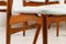 Vintage Danish Dining Chairs in Teak by Helge Sibast, 1960s, Set of 4 13