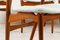 Vintage Danish Dining Chairs in Teak by Helge Sibast, 1960s, Set of 4, Image 13