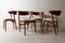 Vintage Danish Dining Chairs in Teak by Helge Sibast, 1960s, Set of 4, Image 20