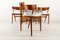 Vintage Danish Dining Chairs in Teak by Helge Sibast, 1960s, Set of 4, Image 12