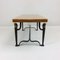 French Oak and Wrought Iron Coffee Table, 1940s, Image 4