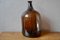Antique Blown Brown Dame Jeanne Glass, Image 1