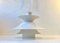 Vintage Danish White Pendant Lamp from Lyfa, 1970s, Image 1