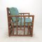 Italian Bamboo Lounge Chairs With Hermès Upholstery, 1970s, Set of 2, Image 13