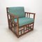 Italian Bamboo Lounge Chairs With Hermès Upholstery, 1970s, Set of 2 20