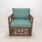 Italian Bamboo Lounge Chairs With Hermès Upholstery, 1970s, Set of 2, Image 11