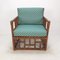 Italian Bamboo Lounge Chairs With Hermès Upholstery, 1970s, Set of 2 21