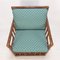 Italian Bamboo Lounge Chairs With Hermès Upholstery, 1970s, Set of 2, Image 15