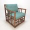 Italian Bamboo Lounge Chairs With Hermès Upholstery, 1970s, Set of 2 10