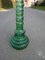 Grüne Vintage Vintage Long Neck Empoli Vase Glasflasche 2