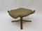 Falcon Leather Hocker Chair by Sigurd Ressel for Vatne Furniture, 1970s, Image 1
