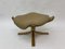 Sedia Hocker Falcon in pelle di Sigurd Ressel per Vatne Furniture, anni '70, Immagine 1