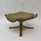 Sedia Hocker Falcon in pelle di Sigurd Ressel per Vatne Furniture, anni '70, Immagine 8