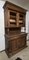 Italian Walnut Solid Two-Body Cupboard, 1800s, Image 3