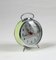 Reloj despertador italiano de metal esmaltado de Helm, años 60, Imagen 2