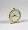 Vintage Italian Yellow Cream and Gilding Alarm Clock with Ringtone from Emes, 1960s 2