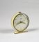 Vintage Italian Yellow Cream and Gilding Alarm Clock with Ringtone from Emes, 1960s, Image 2