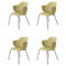 Green Remix Chairs from by Lassen, Set of 4, Image 1