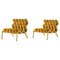 Gold Matrice Chairs by Plumbum, Set of 2 1
