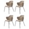 Beige Ford Let Chairs from by Lassen, Set of 4 1