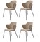 Beige Ford Let Chairs from by Lassen, Set of 4, Image 2