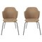 Brown Jupiter Chairs from by Lassen, Set of 2 1