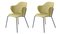 Green Remix Chairs from by Lassen, Set of 2 2