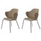Sand Remix Chairs from by Lassen, Set of 2 1