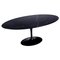 Tulip Table in Marquina Marble and Black Rilsan by Saarinen for Knoll Inc. / Knoll International, Image 1