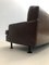 Quadratisches Mid-Century Sofa aus braunem Leder von Marco Zanuso für Arflex, 1960er 4