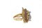 Gold Peacock Ring with Gemstone 4