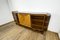 Credenza Art Deco in Macassar con contenitori bar sui lati, Immagine 2