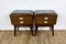 Mid-Century Bedside Tables in Teak and Mahogany, Denmark, Set of 2 1