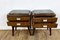 Mid-Century Bedside Tables in Teak and Mahogany, Denmark, Set of 2, Image 2