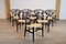 Black Frame CH24 Wishbone Chairs by Hans J. Wegner for Carl Hansen & Son, 1960s, Set of 10 1