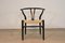 Black Frame CH24 Wishbone Chairs by Hans J. Wegner for Carl Hansen & Son, 1960s, Set of 10 7