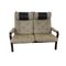 Mid-Century Danish Bentwood Two-Seater Sofa, Set of 2 1