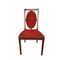 Vintage Esstisch und Walnuss Wurzelholz Esszimmerstühle im Art Deco Stil von Nathan, 5er Set 7